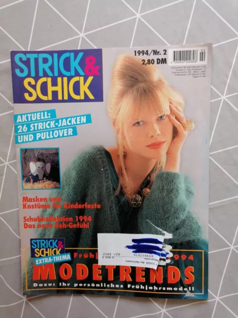 Strick & schick strickmode 2/94