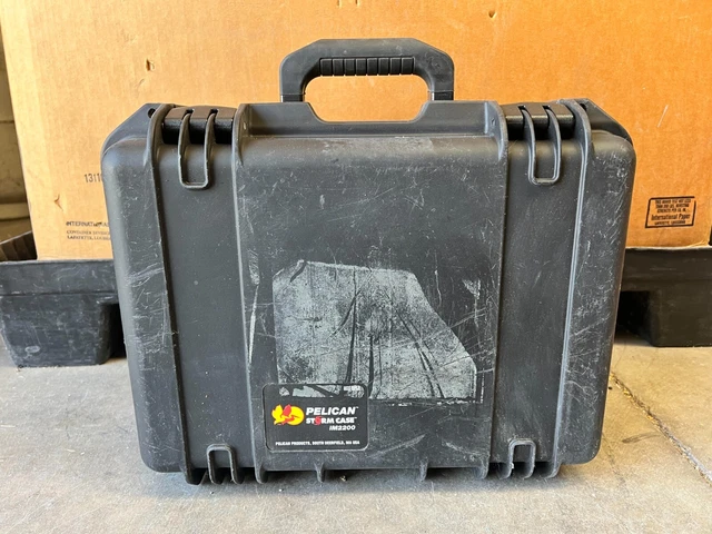 Pelican Storm iM2200 Case | 16.2 × 12.7 × 6.6" | 1450 Equiv | Black
