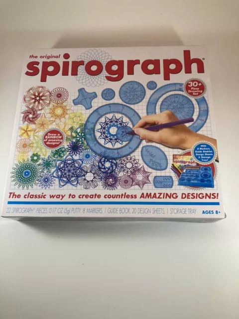 Hasbro The Original Spirograph Art Studio Set Kit Item 01071 Brand New Open Box