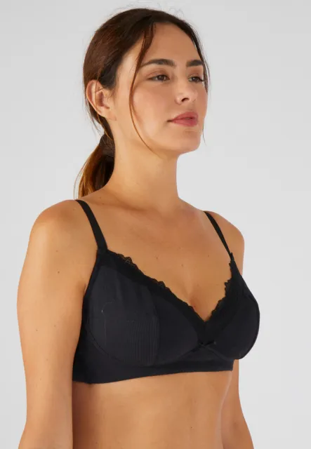 NON-WIRED BRA DAMART Women Corsetry Snug-fit Cup Climatyl £19.00 - PicClick  UK
