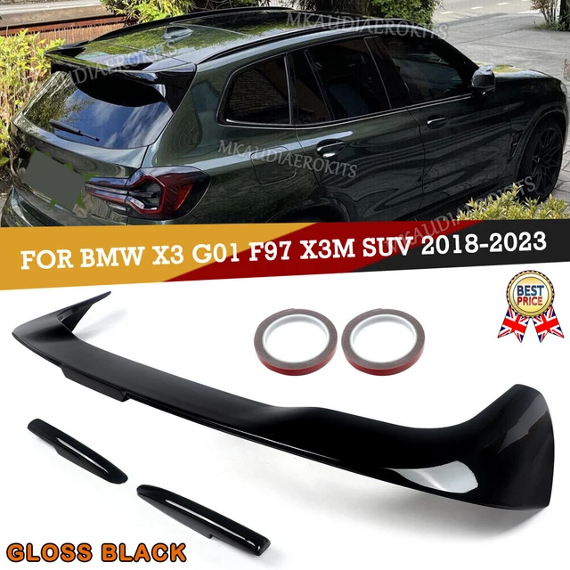 VTEN Gloss Black Rear Mid Wing Spoiler For BMW X3 G01 LCI M Sport (2022-2024) NexaNovo