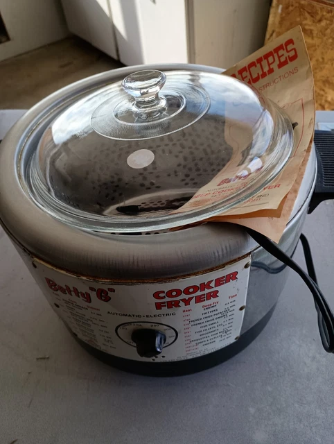 Betty g discount cooker fryer