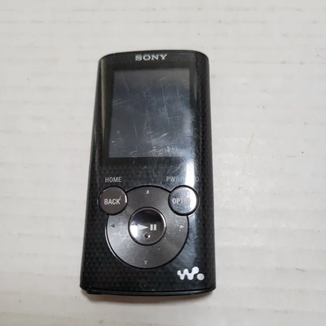 Sony Walkman NWZ-E385 Digital Media MP3 Player Black w/usb