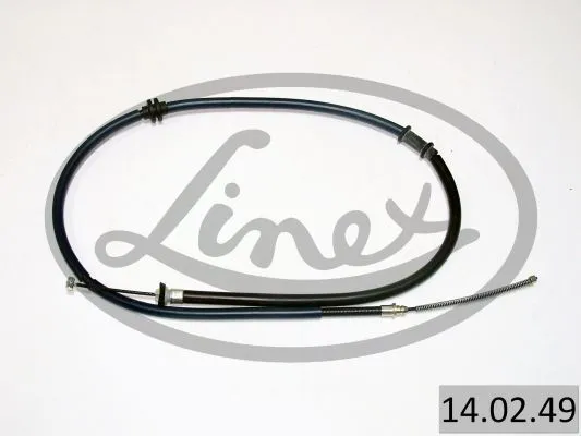 LINEX (14.02.49) Handbremsseil, Handbremszug links für FIAT