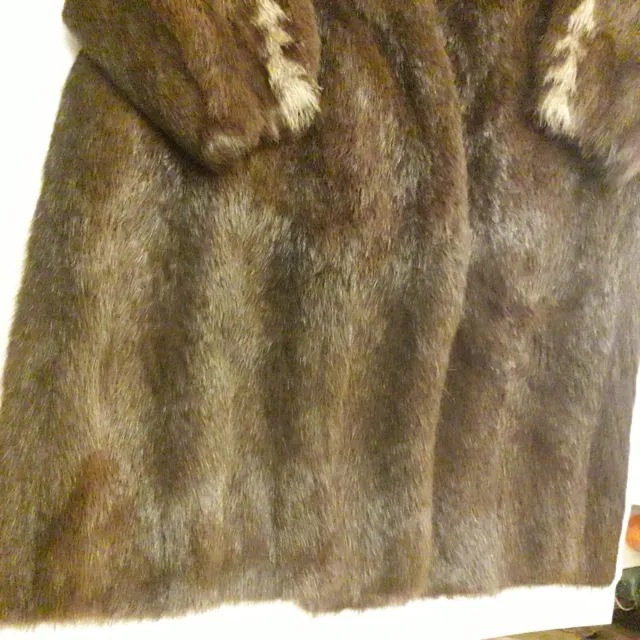 Manteau fourrure, ancien vintage 46 très bon état 3