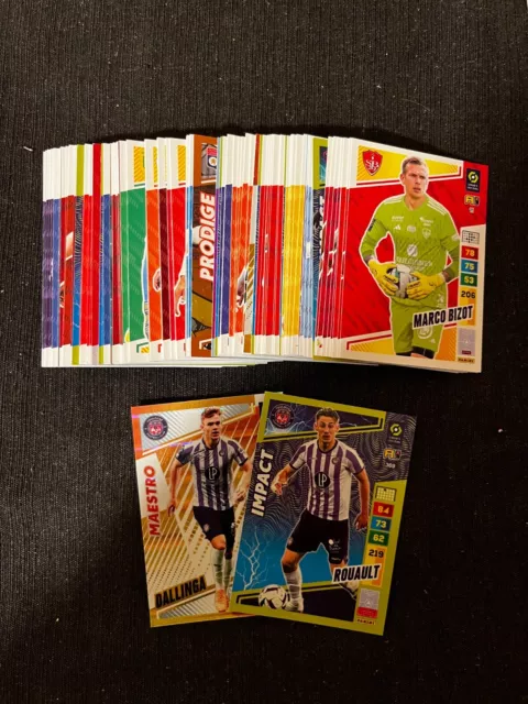 Lot 101 Cartes Cards Panini Adrenalyn Xl Foot 2023/24  Sans Doubles New Mint