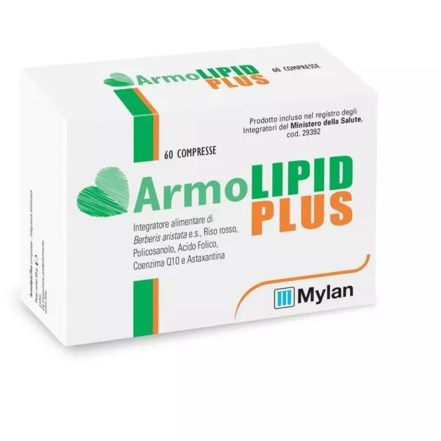 ArmoLIPID Plus Integratore Alimentare Contro Colesterolo - 60 Compresse