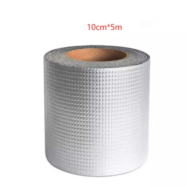 100mm*5m starkes wasserdichtes Klebeband Butyl Seal Gummi Aluminiumfolienband DE