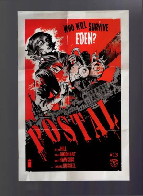 Postal #13 - Top Cow Image Comics - Variant Cover - Very High Grade