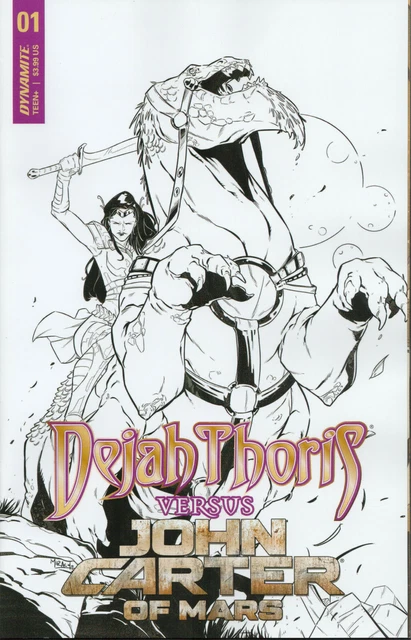 DEJAH THORIS VERSUS John Carter of Mars Nr. 1 (2021), 1:10 Variant ...