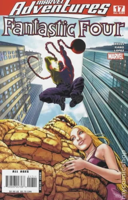 Marvel Adventures Fantastic Four #17 FN 2006 Stock Image
