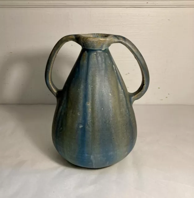 Alexandre Bigot. 1862-1927. Joli vase en grès. Forme amphore. Art Nouveau.