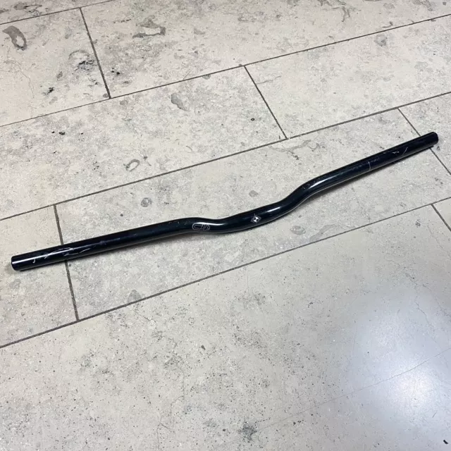 Cannondale C4 25.4mm Clamp 680mm Wide Steel Black 360g Hybrid Bicycle Handlebar