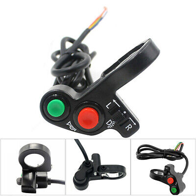 7/8" Motorcycle Atv Quad Pit Bike Horn Lights Turn Signals Switch On/Off Button 2
