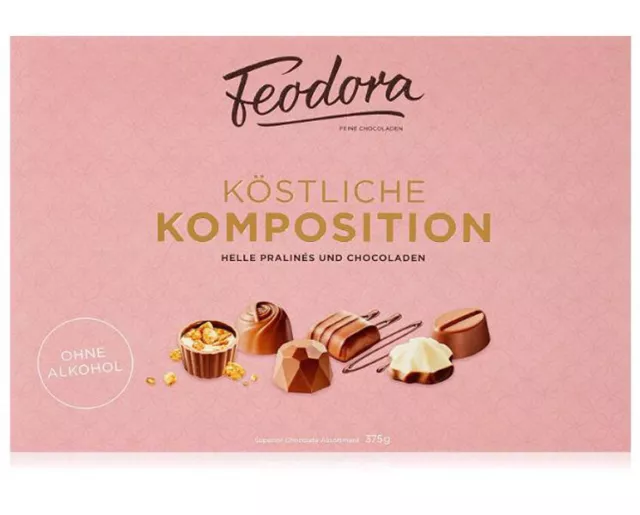 Feodora Köstliche Composición Claro Bombones Y Chocolate