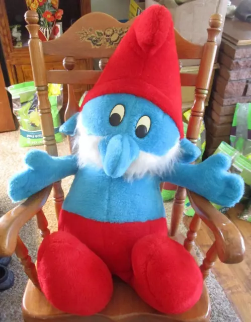 Giant smurf plush hotsell