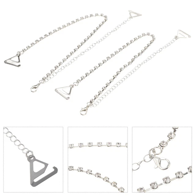 Reggiseno strass cinturini donna costumi da bagno senza spalline reggiseno infermieristico cintura