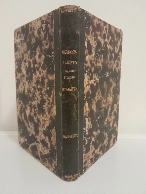 Orlando furioso di Lodovico Ariosto_Volume unico_Rara ediz. napoletana dell'800