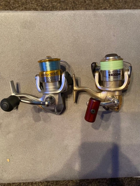 SHIMANO AERNOS XT 2500 SHIMANO AERNOS 2000 Spinning Reel Used JDM