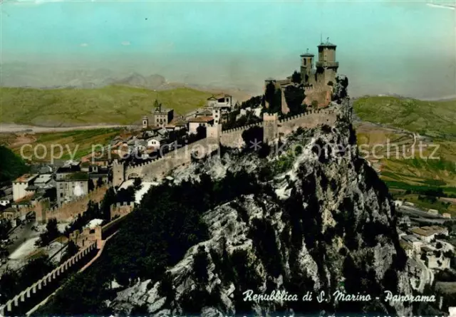 73079131 San Marino Repubblica Burg Panorama San Marino Repubblica