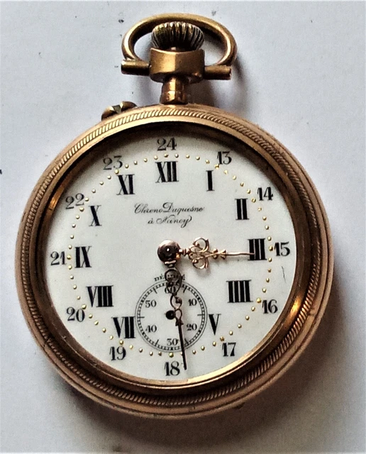 Montre Gousset Vintage N876 - Ne Fonctionne Pas - Pour Pièces Ou Décoration