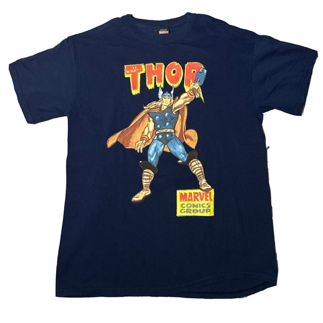 Rare Classic The Mighty Thor Marvel Comics Graphic tee by Mad Engine Size M