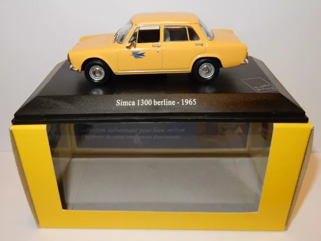 Uh Universal Hobbies Simca 1300 Berline 1965 Postes Poste Ptt 1/43 In Luxe Box