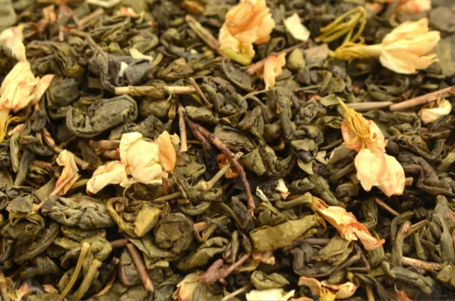 Jasmine Green Tea - Loose Leaf Tea - Chinese Jasmine Flower Tea 50g 1kg UK Stock