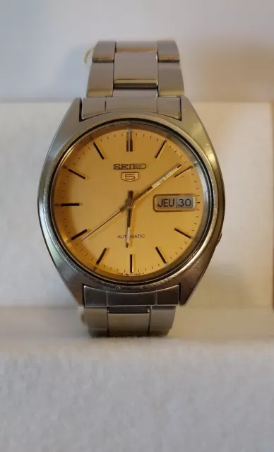 Seiko 5, orologio da polso meccanico automatico.