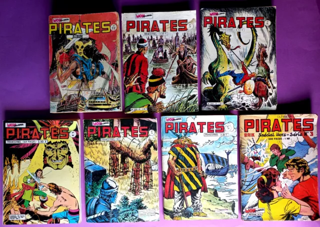 Lot de 6 petits formats dont un Hors série de PIRATES et album n° 22 - Lot 17