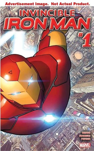 Marvel 2015 - Invincible Iron Man #1 - Bendis - October 7, 2015