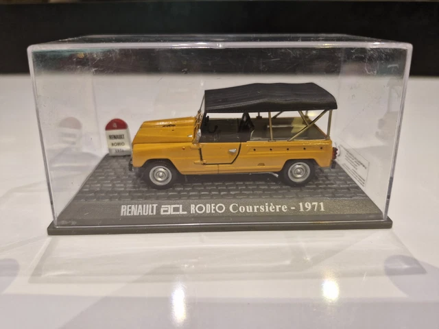 Modèle Réduit Renault ACL Rodeo Coursière 1971 - Échelle 1:43 Universal Hobbies - Neuf Sous Vitrine
