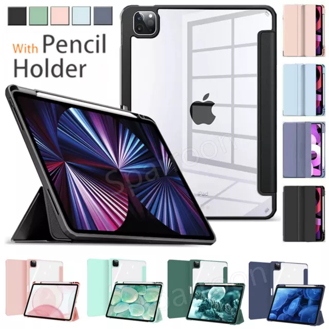 Shockproof Smart Cover Case for iPad 10th 9th 8th 7th 6th Gen Air 4 Pro 11 12.9"