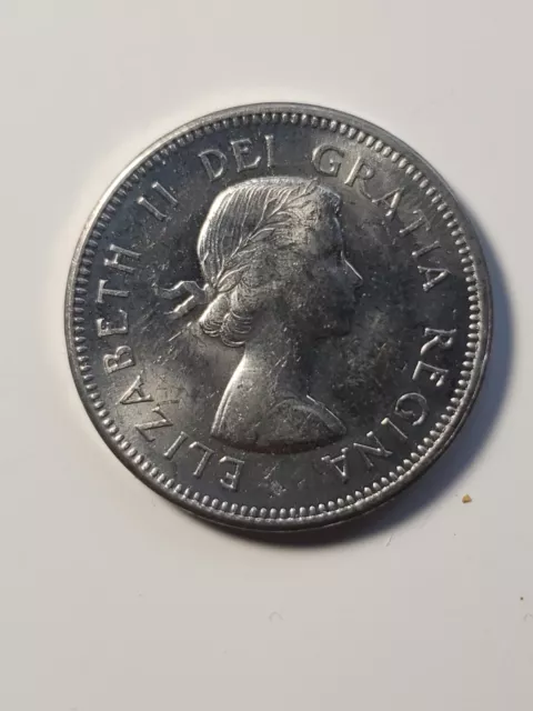 1963 & 1964 CANADA  5 Cent Nickel Queen Elizabeth II Coin. Circulated Condition