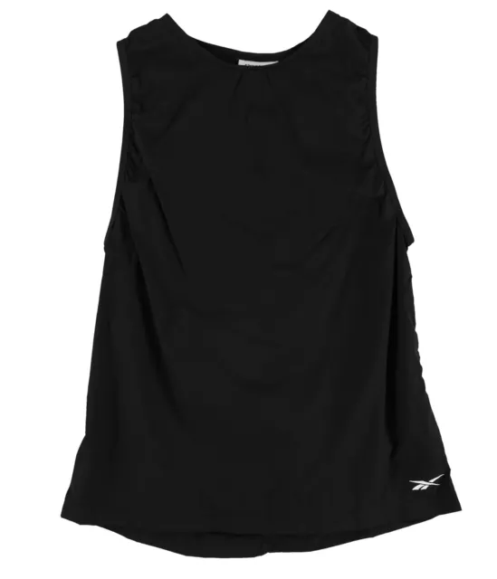 Reebok Womens Studio Tank Top, Black, Small