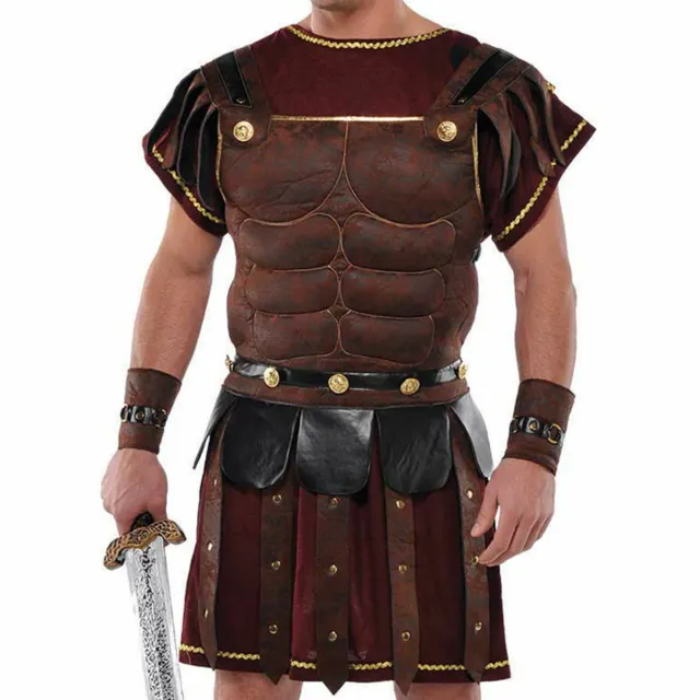 Abito elegante abito abito elegante gladiatore greco antico romano gladiatore da uomo adulto