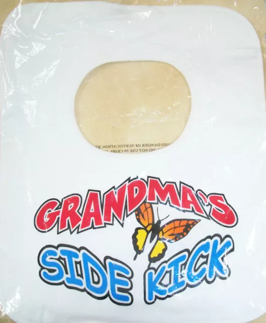 « GRANDMA'S SIDE KICK » PAPILLON tout-petit, bébé pull over T-SHIRT style, NEUF !!