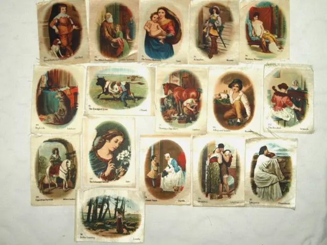 Phillips Bdv Silks 1913 "Old Masters";  Series Set 4 Part Set X 33