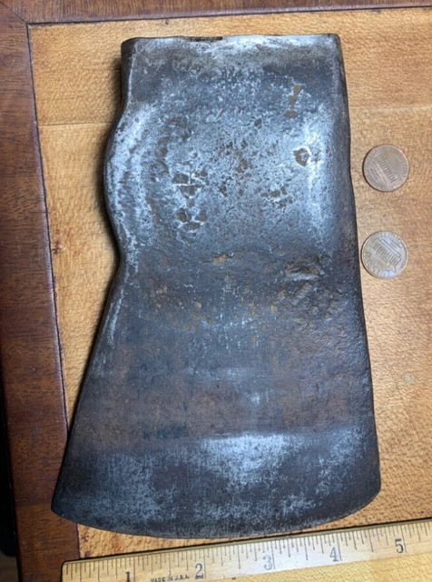 Old Axe ANTIQUE JERSEY ROCKAWAY PATTERN 3 lb 4 oz AXE HEAD LUMBERJACK