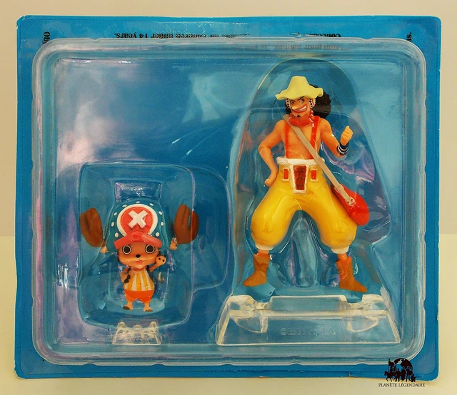 FIGURINE COLLECTION HACHETTE ONE PIECE Usopp et TonyTony Chopper N° 3
