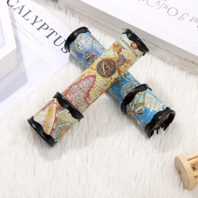 Kaléidoscope pour enfants, jouet éducatif, kit de lentilles de fête