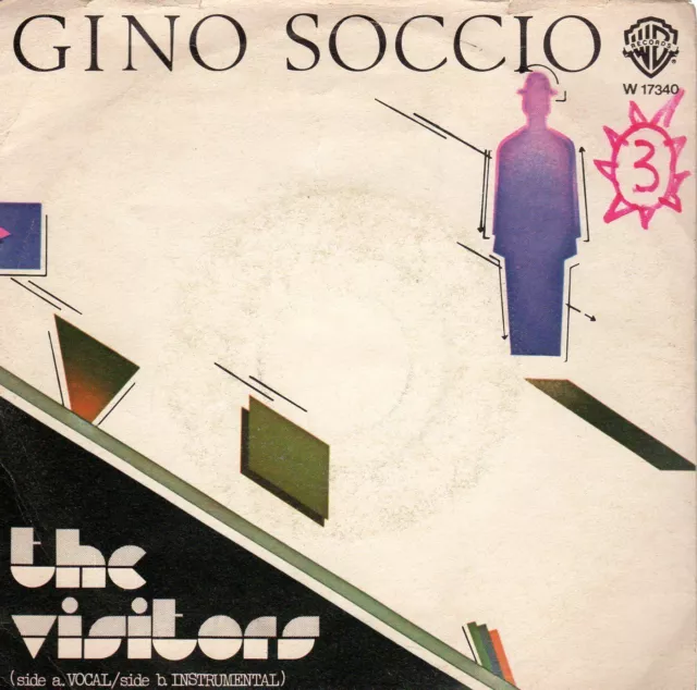 disco 45 GIRI Gino SOCCIO THE VISITORS