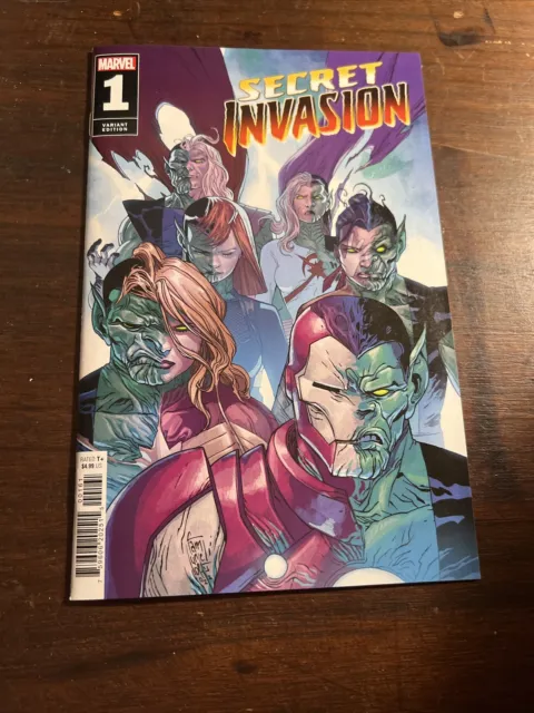 Secret Invasion #1 1:25 Camuncoli Variant Marvel 2022