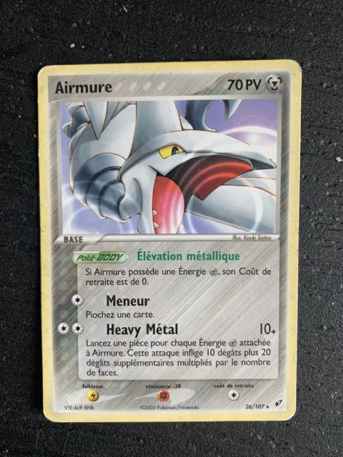 Carte Pokémon FR Airmure 26/107 Bloc EX Deoxys