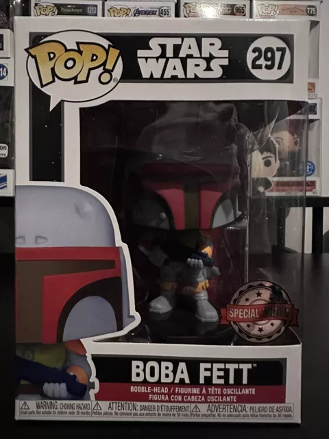 Funko Pop! Star Wars - Boba Fett (Retro) (Special Edition) #297