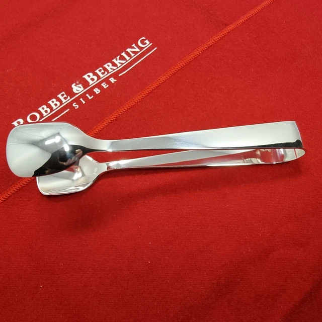 C67# R&B Robbe & Berking Zuckerzange Alta Silber 925 punziert