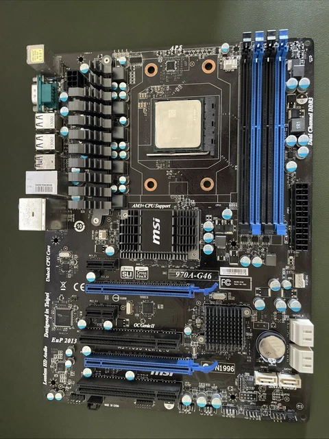 MSI 970A-G46 MOTHERBOARD AMD FX-6350 Processor Bundle