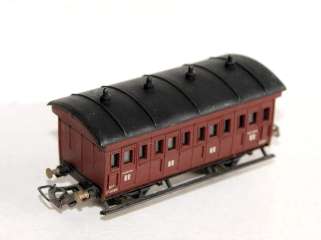 Lot Voiture Voyageurs ETAT 9t5 JOUEF 5045 & 3e Cl Train
