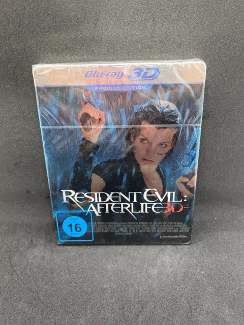 Resident evil AFTERLIFE PREMIUM FIRST EDITION 2010 BluRay 3D NEW Constantin Film