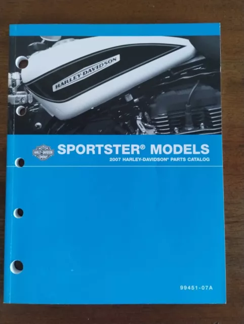 2007 Harley-Davidson Sportster Models Parts Catalog #99451-07A